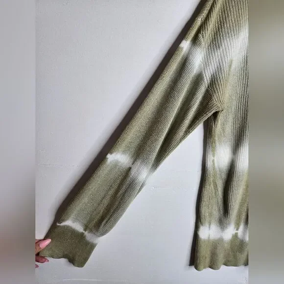 Velvet Heart Boho Tie Dye Crew Neck Pullover Sweater Soft & Lightweight Size XL - Picture 5 of 8